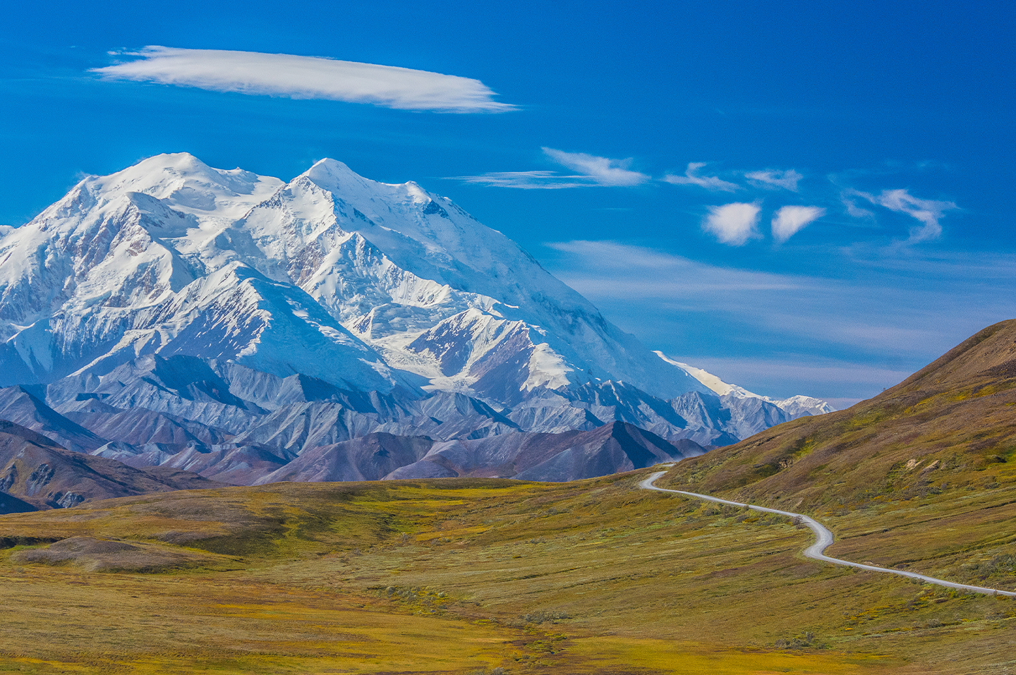 Beautiful mountains in Alaska