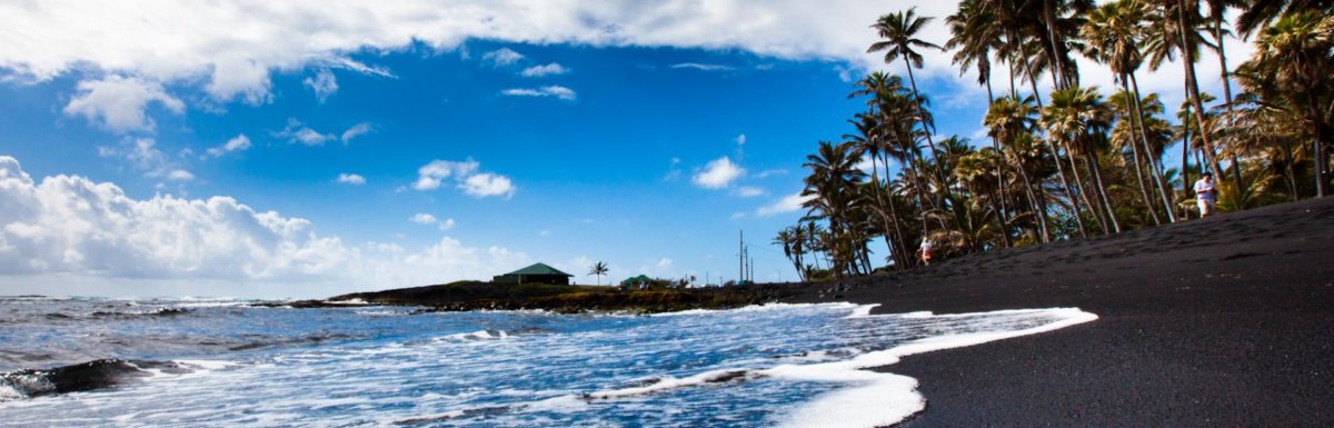 Black Sand Beach Hawaii