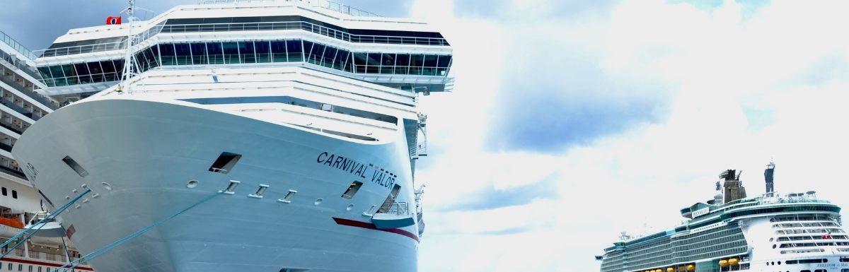 Carnival Valor cruise ship.