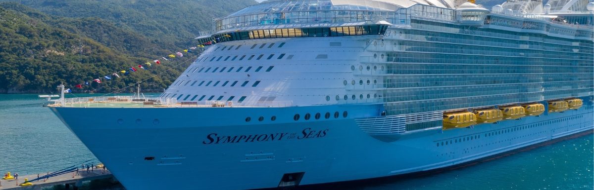 Symphony of the Seas in Haiti.