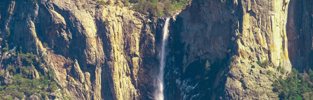 Bridalveil Falls, Yosemite National Park, California, United States.