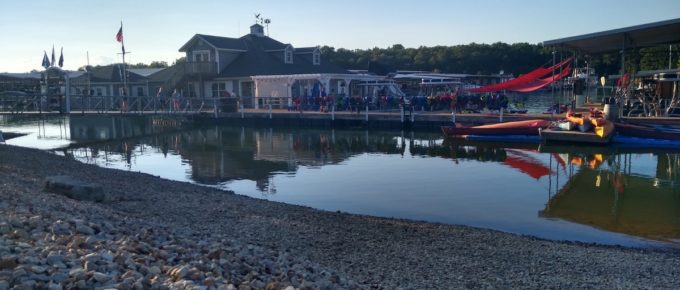 Beautiful view of Table Rock Lake, Branson Missouri.