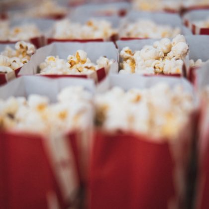 Popcorn snacks in Magic Kingdom.