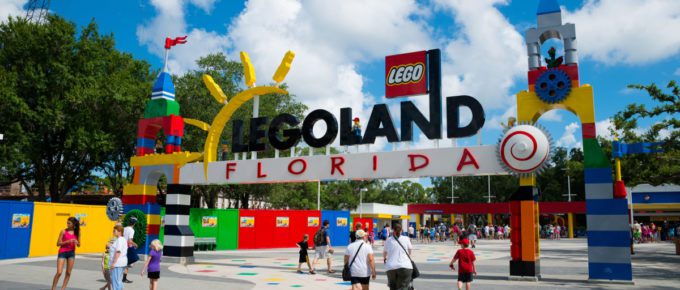 Entrance to Legoland Florida.