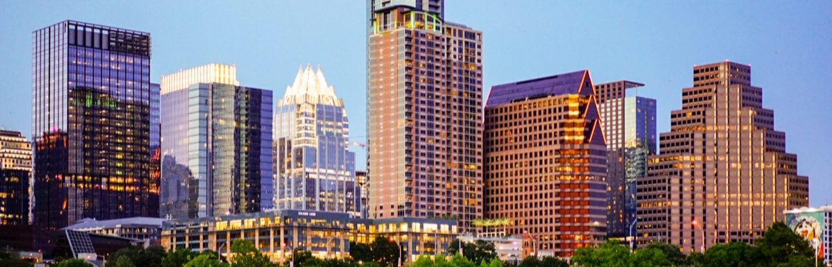 A beautiful view in Austin, Texas, USA.