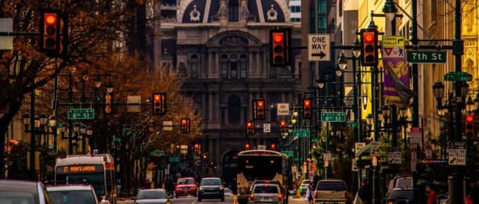 City hall in Philadelphia, Pennsylvania, USA.