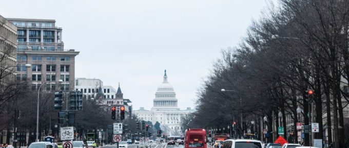 Vehicles on road during daytime in Washington, DC, United States.