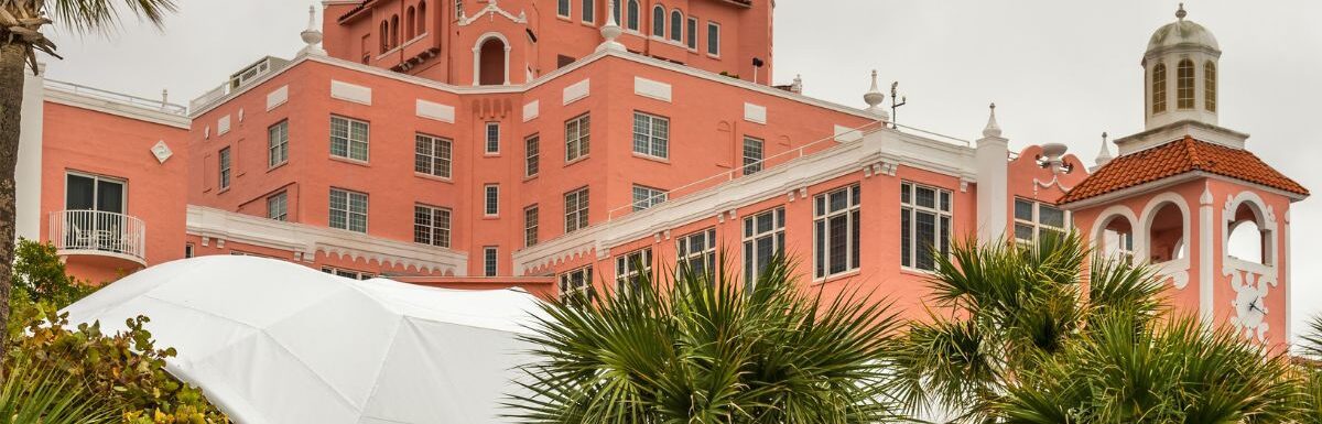 Loews Don CeSar Hotel located in St. Petersburg, Florida, USA.