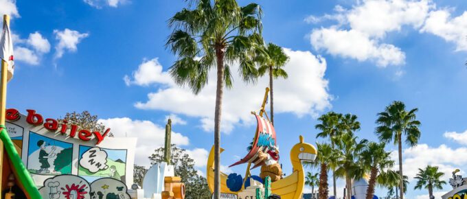 Islands of Adventure in Universal Studios Orlando, Florida, USA.