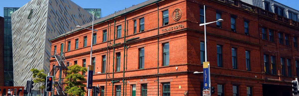 Titanic Hotel in Belfast Northern Ireland.