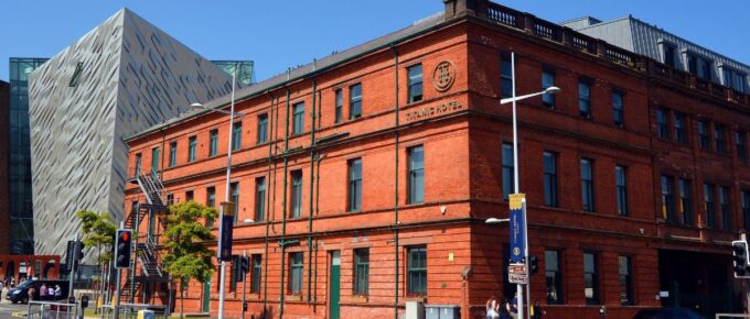 Titanic Hotel in Belfast Northern Ireland.