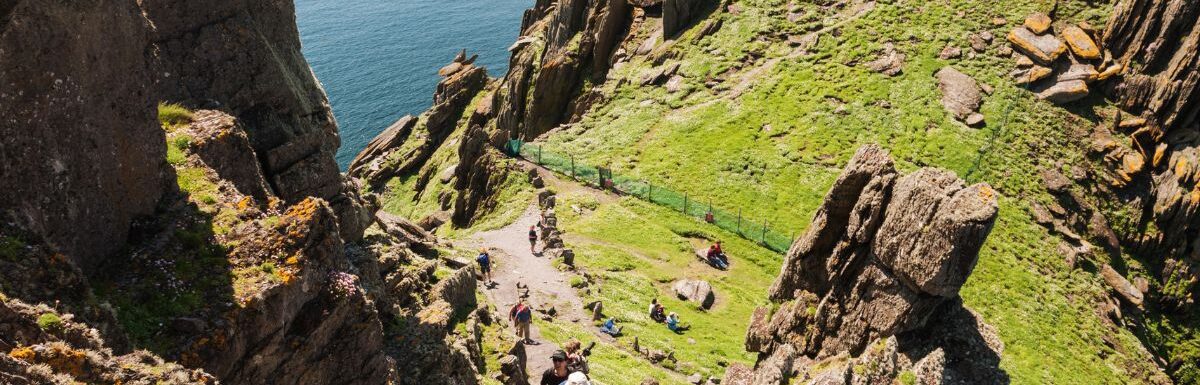 Skellig Michael, a UNESCO World Heritage Site, Kerry, Ireland.
