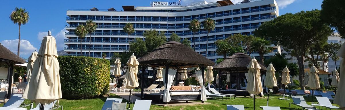 Five star hotel Gran Meliá in Marbella, Spain.