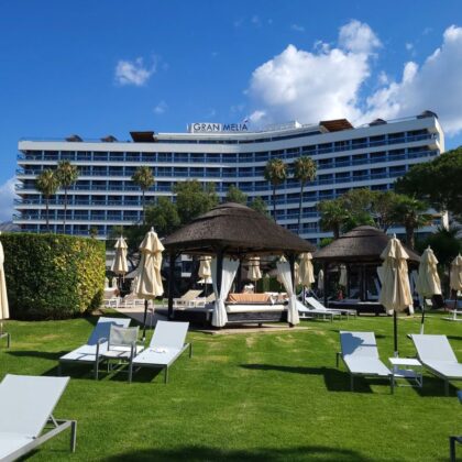 Five star hotel Gran Meliá in Marbella, Spain.